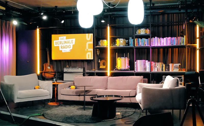 studioeins von radioeins im Bikini Berlin